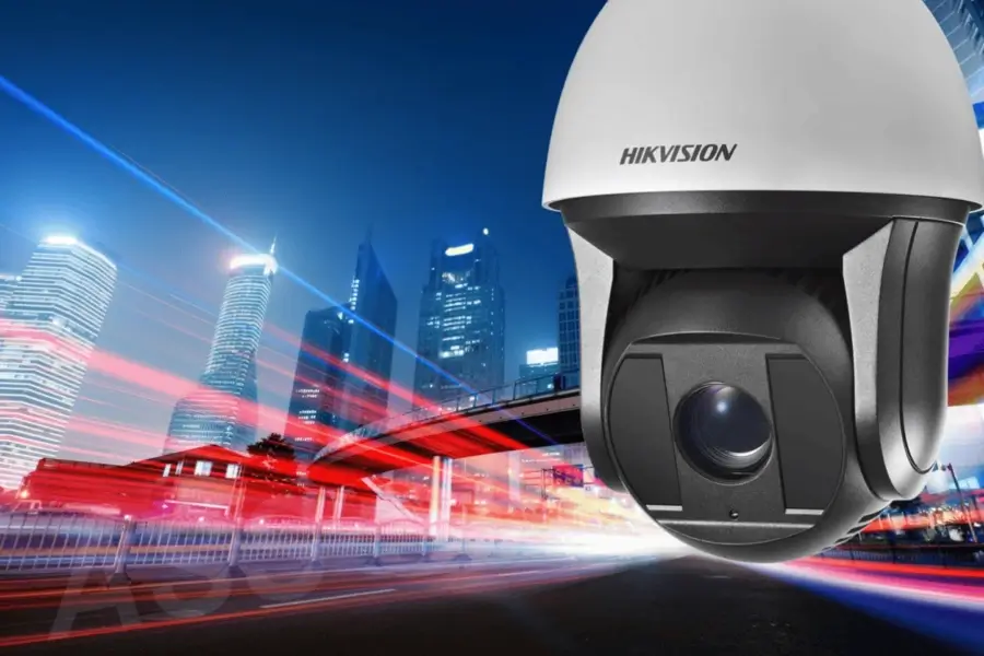 caméra de vidéosurveillance Valence hikvision-dome-ptz-nuit-valence