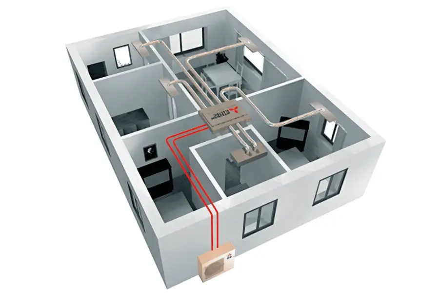 schema-installation-pompe-a-chaleur-maison-valence